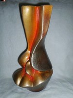 Design nagy méretű szobor-szerű váza  36 cm