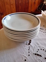 Retró Zsolnay porcelán főzelékes tányér