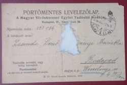I. Világháború - 1916 - Zsanda Dezső - A Magyar Vöröskereszt Egylet Tudósító Irodája