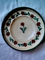 Csákvár marked ceramic wall plate, plate
