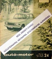 1970 augusztus 6 Havilap  /  autó-motor   /  SZÜLETÉSNAPRA RÉGI EREDETI ÚJSÁG Szs.:  6497