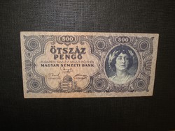 500 pengő 1945 
