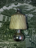 Antik Üveg Karácsonyfadísz Ritka Éjjeli Lámpa