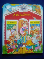 "A kis piros iskolaház"-12 gyerekkönyv színes ceruzákkal