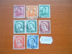 ÚZ-ZÉLAND NEW-ZELAND RÉGI  VEGYES VI. GYÖRGY ÉS II. ERZSÉBET  8 DB   F141