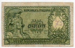 Olaszország királyság 5 olasz Líra, 1951