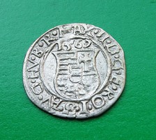 Ezüst dénár, 1569, KB - I. Miksa (1564-1576) 