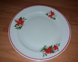  Ritka  Zsolnay mikulás virágos lapos tányér, !!