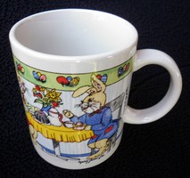 Bunny cocoa cup, mug 1.