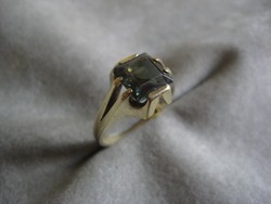 Turmalin gyűrű *585ös arany & 56os / 4.38 gramm