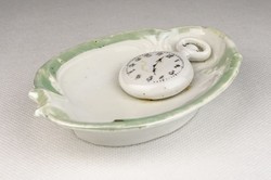 0R518 Zsebórás porcelán dísztálka