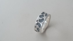 Ezüst karikagyűrű 925 