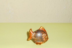  Herendi mini porcelán figura-4 X 3 cm méretű 