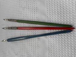 Régi, Schuler féle tollszár és tollhegy (3 db) 