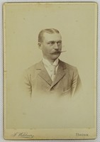 0R896 Antik J. WILDNER BRÜNN férfi fotográfia