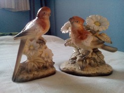 Vintage Foreign porcelán madarak (párban)