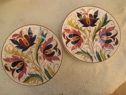 Városlődi  fali  lapos tányérok  , 23 cm-es, egyenként is eladó 
