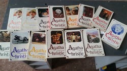 Agatha Christie könyvcsomag eladó! Díszkiadás 16 db