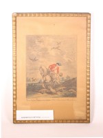 Horse Copper Engraving