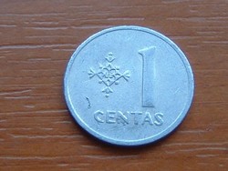 LITVÁNIA 1 CENTAS 1991