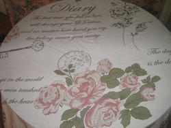 Gyönyörű rózsás vintage stílusú két oldalas paplanhuzat