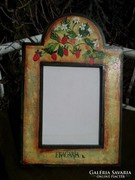 Strawberry wood frame