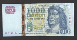1000 forint 2005. "DC". UNC!!