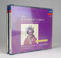 0S472 Puccini : Madama Butterfly CD 2 db
