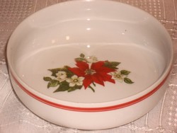 MIKULÁS virágos tányér 13 cm