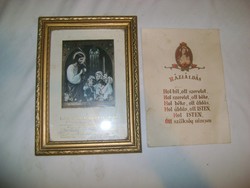 Szentáldozási emlék 1963 keretben és házi áldás