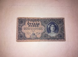 500 Pengős,régi bankjegy  1945-ből .