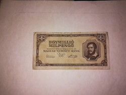 Egymillió Milpengős,régi bankjegy  1946-ból