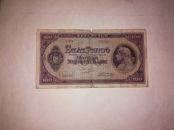 100 Pengős,régi bankjegy  1945-ből.