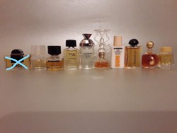 Gyűjtői Vintage mini parfüm parfümök