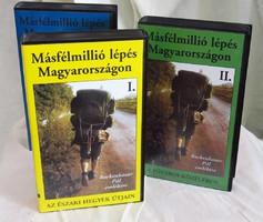 Másfélmillió lépés Magyarországon I-III. VHS