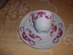 GYÖNYÖRŰ  PORCELÁN REGGELIZŐ KÉSZLET,BAVARIA