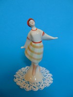 Orosz porcelán táncoló hölgy