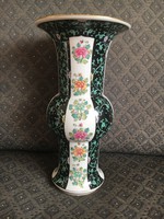 Herendi SN (Siang Noir - kínai dekor) nagy váza