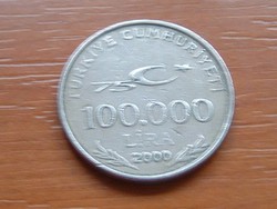 TÖRÖK 100 BIN (100.000) LÍRA 2000 S+V