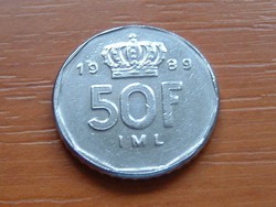 LUXEMBURG 50 FRANK 1989  II.   S+V