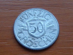 AUSZTRIA OSZTRÁK 50 GROSCHEN 1955 ALU. S+V