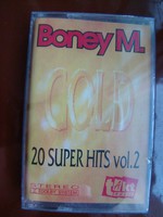 Boney M 20super hits vol2 magnókazetta