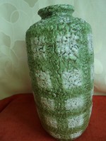 Jelzett retro kerámia váza