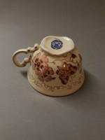 Zsolnay pillangós kávés / mokkás csésze, 1db, hibátlan!
