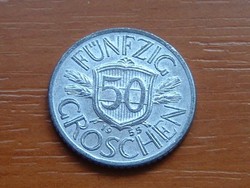 AUSZTRIA OSZTRÁK 50 GROSCHEN 1955   ALU. 