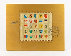 0T138 Nagyméretű svájci Villiger szivaros doboz