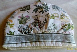 Textil teáskanna melegen tartó, 32  x 25 cm