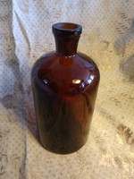 Antik patika üveg - 21 cm. magas - gyógyszertár
