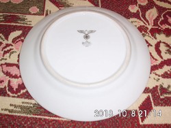 II.Világháborús horogkeresztes porcelán tányér