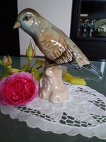 Régi Royal Dux porcelán madár figura!                                                               